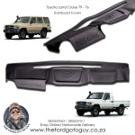 Toyota Land Cruiser 79 76 Series Heavy Duty Moulded Rubber Dash Covers For