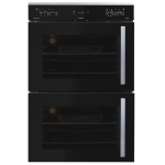 Defy – Gemini Gourmet Multi Function Double Oven – Black