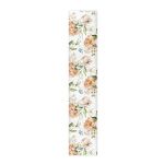 Dark Peach Tone Flowers Table Runner By Mark Van Vuuren