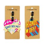 Individual Quirky Luggage Travel Tag - Do Not Touch My Luggage