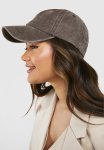 Chocolate Washed Baseball Cap - Charcoal
