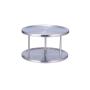 Lazy Susan Turntable 2 Levels Stainless Steel W26.7 X D26.7 X H16.3CM