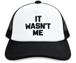 Mens 5 Panel Cap It Wasn't Me