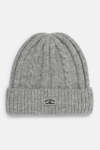 Cable Knit Beanie - O Grey Mel