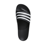 Adidas Mens Adilette Aqua Black white Slides