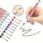 3 Pcs Long Nib Markers: Wood Glass And Metal Marking Tools - No Battery Required