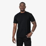 Essential Mens Slim Fit T-Shirt In Black - Black 3XL
