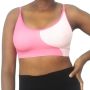 Pink Seamless Sports Bra