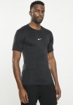 Nike Pro Dri-fit Tight Short-sleeve Fitness Top - Black