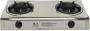 Alva Stainless Steel 2 Plate Gas Stove