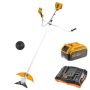 Ingco - String Trimmer And Brush Cutter 40V With 5.0AH Battery And Charger