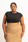 Mbali High-neck Bodysuit - Black - 2XL