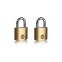 30MM Brass Padlock - Duo Pack