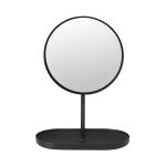 Cosmetic Mirror In Corrosion Resistant And Scratch Proof Black Modo