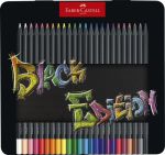 Faber-Castell Black Edition: Supersoft Lead Colour Pencils - Tin 24'S