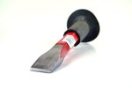 Chisel Heavy Steel 25MM X 200MM With Rubber Grip
