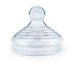 Nature Sense Silicone Medium 0-6 Months 6 Hole Formula Teat 2 Pack