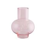 Blush Pink Glass Vase - 23CM