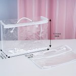 Transparent Pvc Storage Bag Waterproof Bedding Blanket Packaging Bag Large Capacity Travel Accessories Organizer