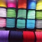 1PC Suede Beading Cords & Threads 2.5MM 5 Yards roll Soft And Supple Leather Cord For Diy Jewelry Making