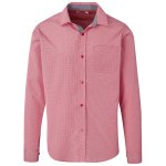 Mens Long Sleeve Coventry Shirt Red