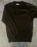 Zara Black Waffle Weave Sweater 11 12Y