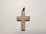 Unakite Small Cross Pendant F222