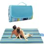 1PC Large 80"X 60"/200CMX 150CM Outdoor Picnic Mat Sand Proof And Waterproof Portable Beach Mat For Camping Hiking Festivals