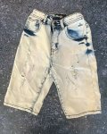 Naartjie Light Blue Denim Ripped Shorts 9 10Y