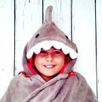 Shark Hooded Blanket