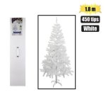 Premium 1.8M White Christmas Tree With 450 Branch Tips