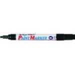 Ek 400 Medium Point Permanent Paint Marker 2.3MM Black Box Of 12