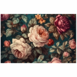 Bolster Cushion Wild Roses