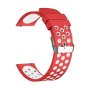 Sports Band For Fitbit Versa - Red & White