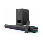 Skyworth 480W 2.1CH Rgb Soundbar Black