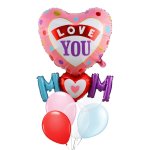 5PC Inspire A Smile Balloons Mothers Day