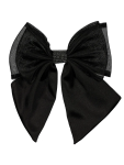 Black Hair Bow - None Black