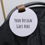 Wash Your Hands No Kisses Plaque Custom Design