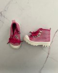 Olivia Miller Pink Glitter Boots Size 6