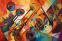 Canvas Wall Art - Instruments Unity By Chromatic Harmony Acrylic - A1665 - 120 X 80 Cm