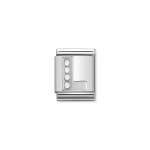 Composable Big Link Silver Letter L