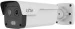 TIC2A32SA-F3-4F4AC-I1 Uniview 3.2MM Thermal & 4MM Optical Dual-spectrum Bullet Network Camera 120DB Wdr 40M Ir 512GB Micro Sd Ca