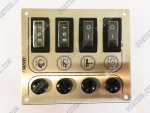 Ultra 4 Switch Panel Waterproof Switches Inox 316