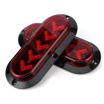 Tail Light 25LED 6IN 2PCS For Boat Atv Truck Trailer