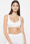 Jockey Pure & Simple Bra Top - White
