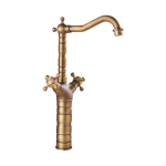 - Brass Tall Deck Mounted Tap