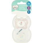 Made 4 Baby 2 Pack Symmetrical Pacifier Pink