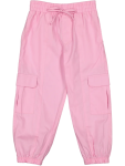 Pink Cargo Joggers - 3 4 Pink