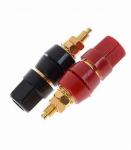 Binding Posts Gold Plated - Red
