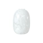 Vase Deco White Pattern 17X25CM